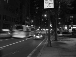 image of night at New York City.