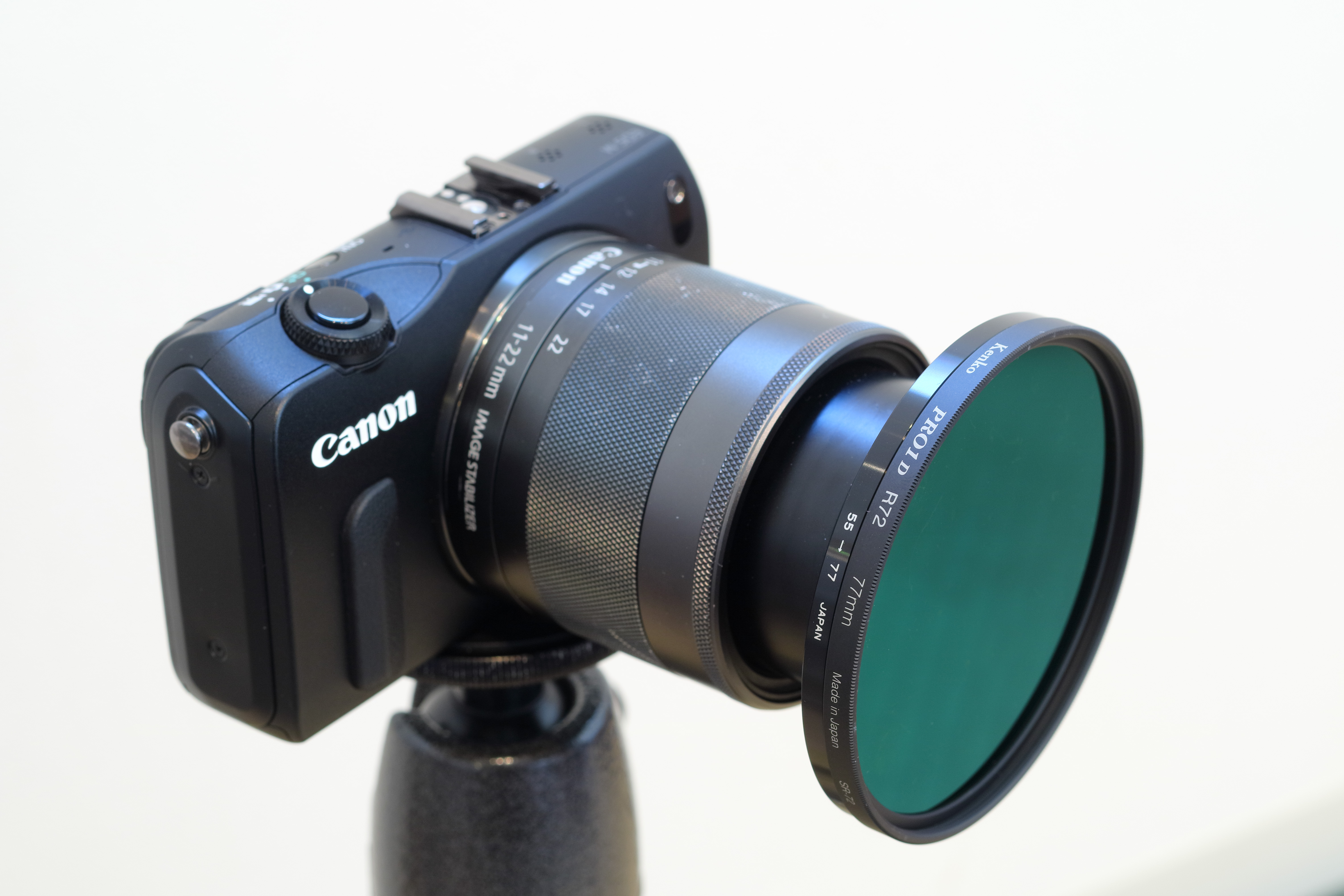 赤外線カメラのススメ(Canon EOS Mの赤外線カットフィルターの除去改造